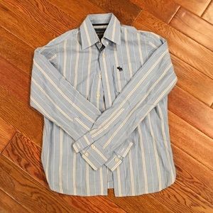 Boys Abercrombie long sleeve dress shirt