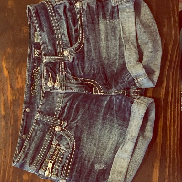 MissMe jean shorts