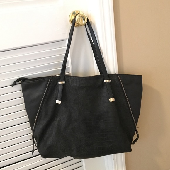Black Leather Purse