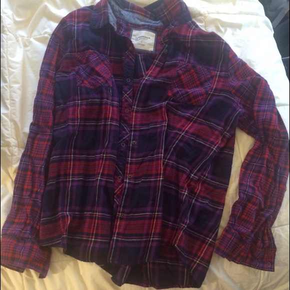 Flannel Style Button Down