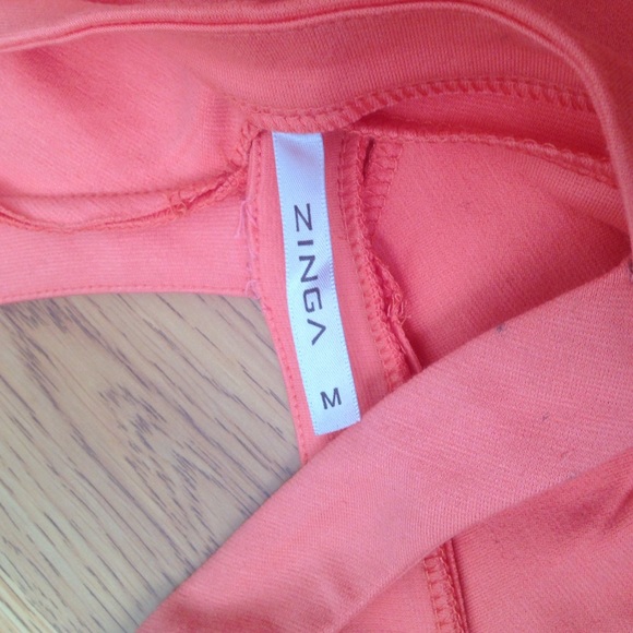 Salmon Pink Night Dress - Picture 3 of 4