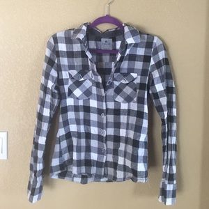 Black and white Flannel