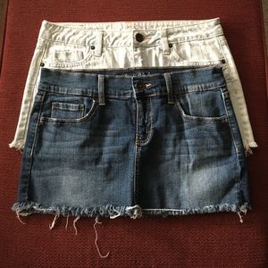 Bullhead jean skirts