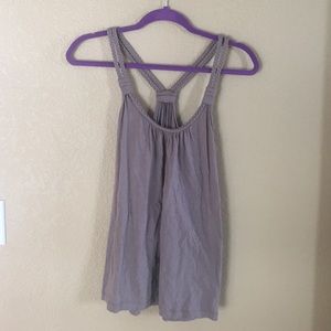 Beige Romeo and Juliet Couture Tank