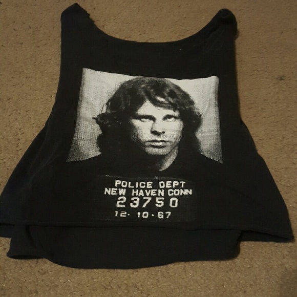 The doors crop top