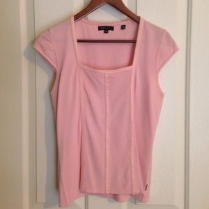 BCBG Maxazria Cap Sleeve Shirt