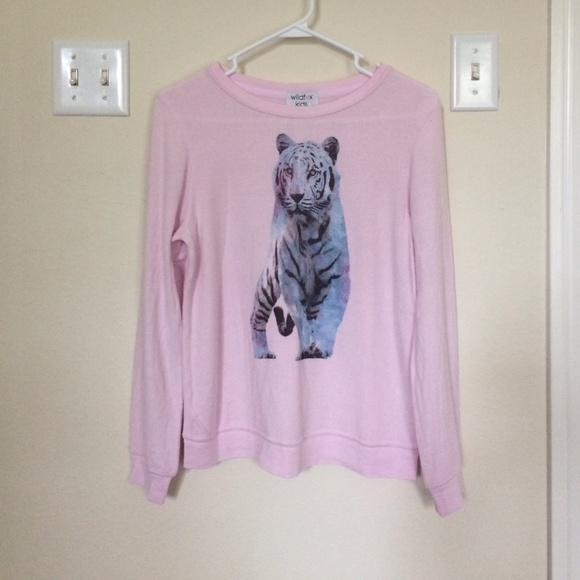 Wildfox Sweaters - Wildfox Shine Bright Tiger Jumper