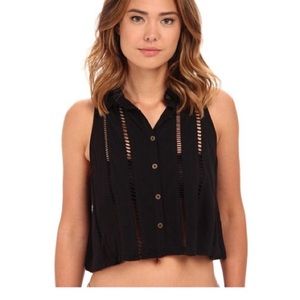 NWT Free People Toosaloosa slub top