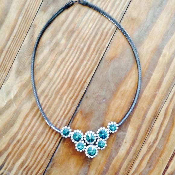 Sold! Brand new Susan graver emerald choker nwot!