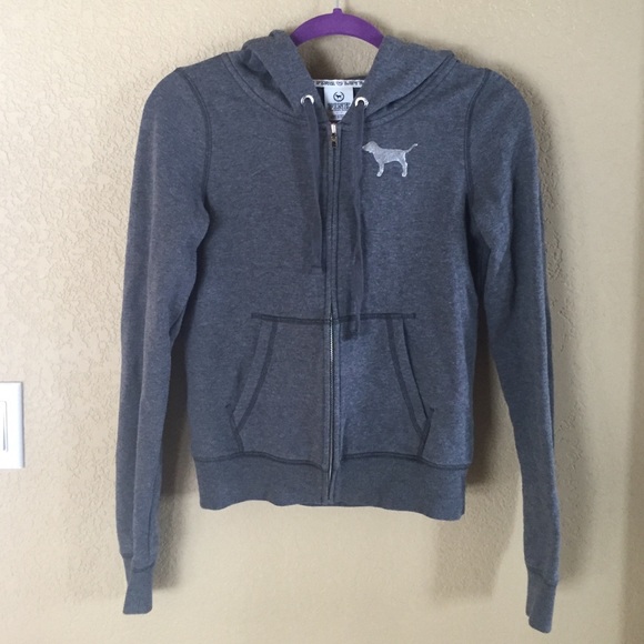 Victoria's Secret Pink Zip Up Hoodie