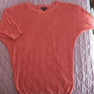 Pink Express light weight sweater