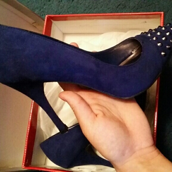 Studded heels