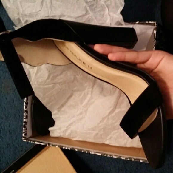 Black heels