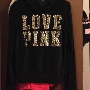 SALE! Rare Pink bling hoodie