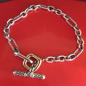 David Yurman charm bracelet