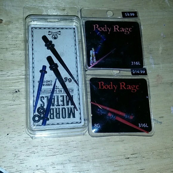 Gauges from hot topic and Spencers - Picture 1 of 3