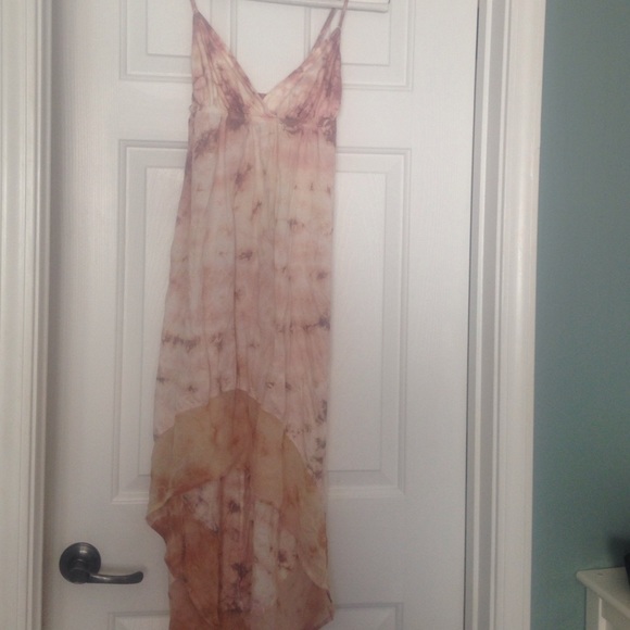 Gypsy 05 Cotton and Silk high low dress S