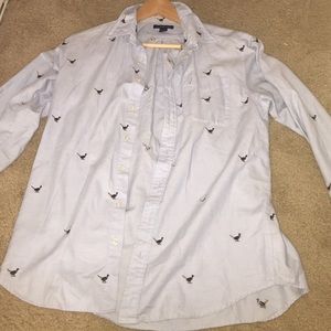 Lands End button down shirt