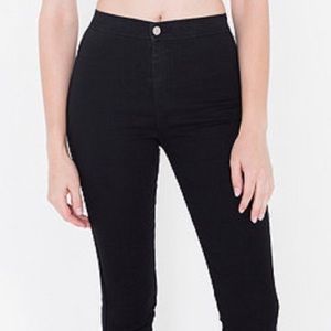 American Apparel easy jean in black size M