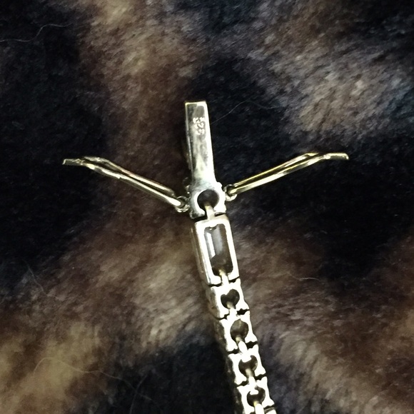 ~ SOLD ~ Gold Vermeil Sterling (925) CZ bracelet 8 - Picture 4 of 4