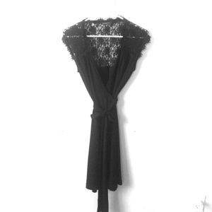 Lace Wrap Dress