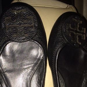 Authentic Tory Burch Reva black flats