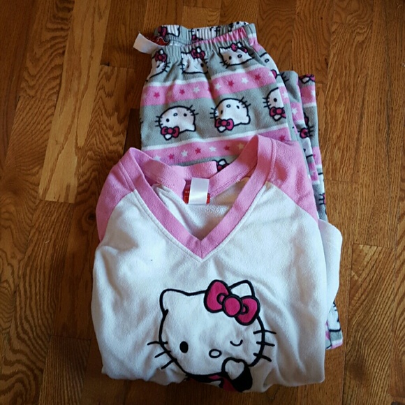 Hello kitty pj set