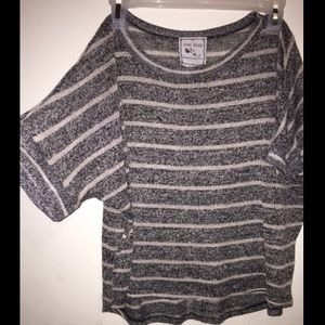 striped sweater blouse