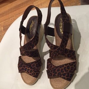 Leopard Lucky Brand Espadrilles