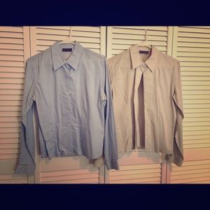 2 Banana Republic blouses