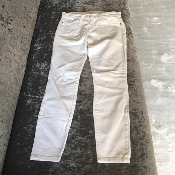 Current/Elliot the skinny jeans in white, size 24