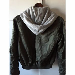 Obey | Jackets & Coats | Nwt Obey Bomber Jacket With Hoodie Lining ...