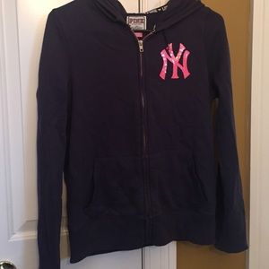 MLB Victoria secrets pink jacket