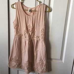 Pink flirty dress