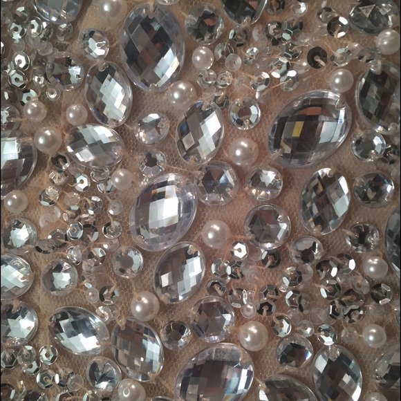 !!SOLD!! Jovani Jeweled Prom Dress - Picture 4 of 4