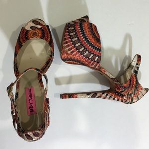 Gorgeous Betsy Johnson Heeled Sandals