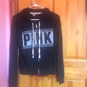 Black Victoria's Secret sweatshirt