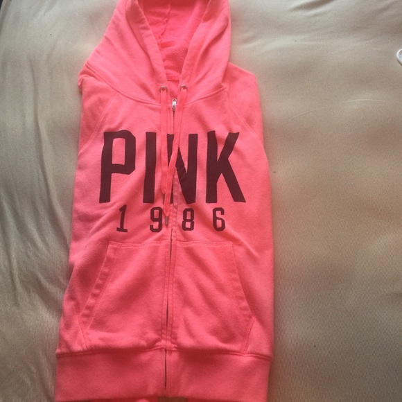 Pink Victoria's Secret sweatshirt