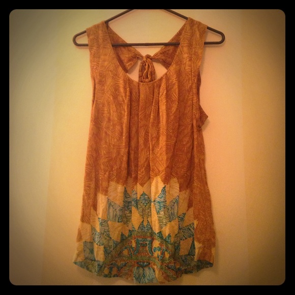 Anthropologie We Love Vera Tribal Tank