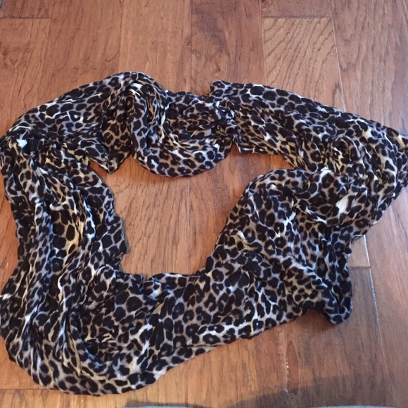 Cheetah Print Scarf