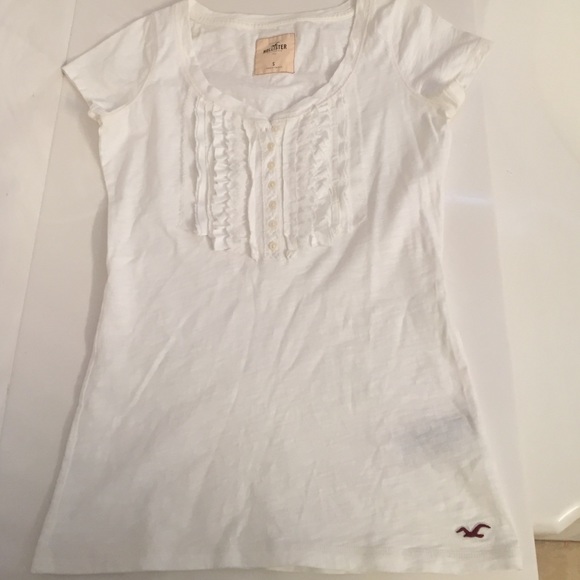 Hollister tuxedo front tee size S