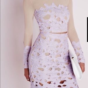 Missguided Appliqué Detail 2 Piece (Co-ord)