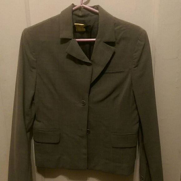 Bcbg gray blazer