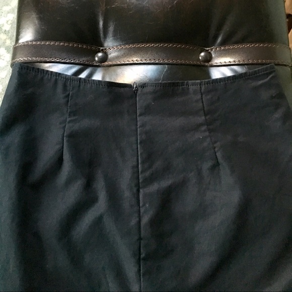 Banana Republic black stretch A-line - Picture 3 of 4