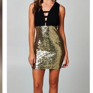 Shine Bright Sequin Dress