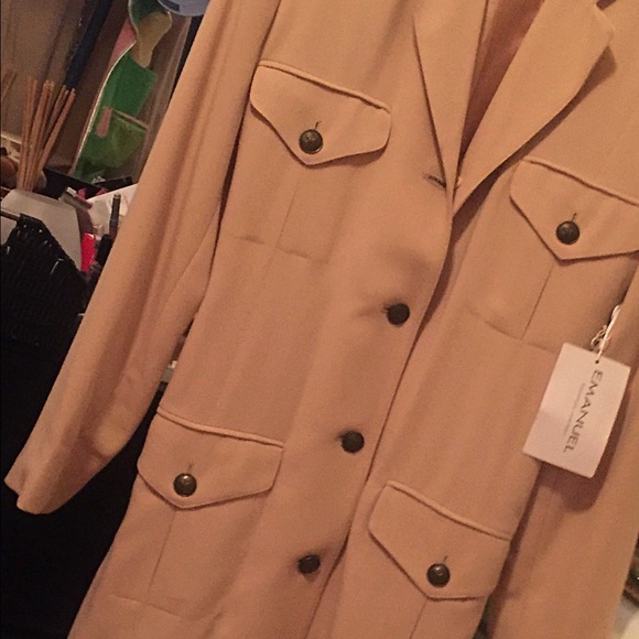 SALE!NWT Emanuel Ungaro Coat Dress sz4-6/38