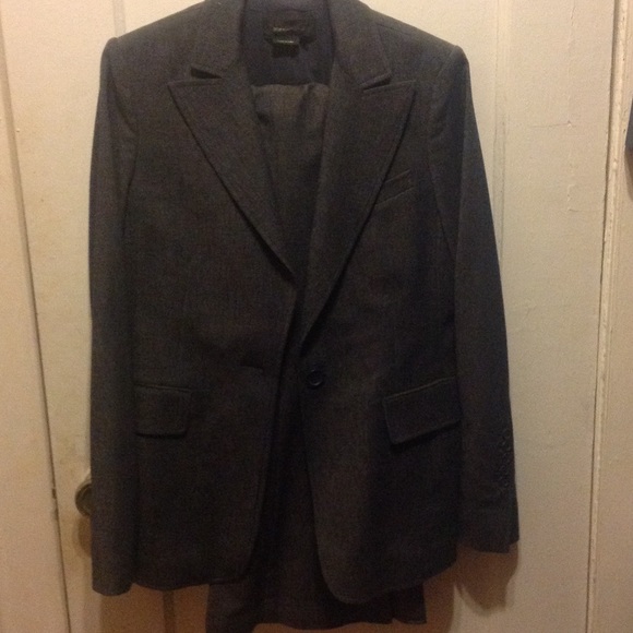 Bcbg denim pant suit