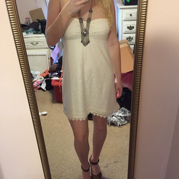 Strapless dress