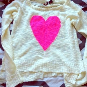 Heart shaped sweater 💖