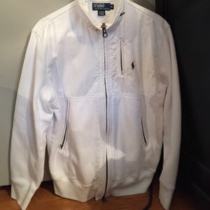 Men's polo zip up size medium